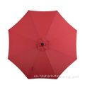 Umbrella de sol plegable ajustable de alta calidad impermeable